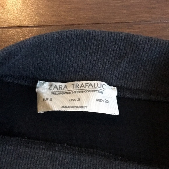 Zara Black Midi Pencil Skirt - Picture 4 of 4